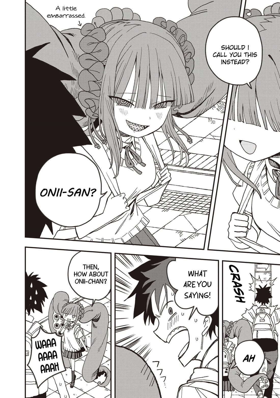 You Can’t Escape From Mizudako-chan! Chapter 29 page 16 - Chapter 29: Onii-Chan