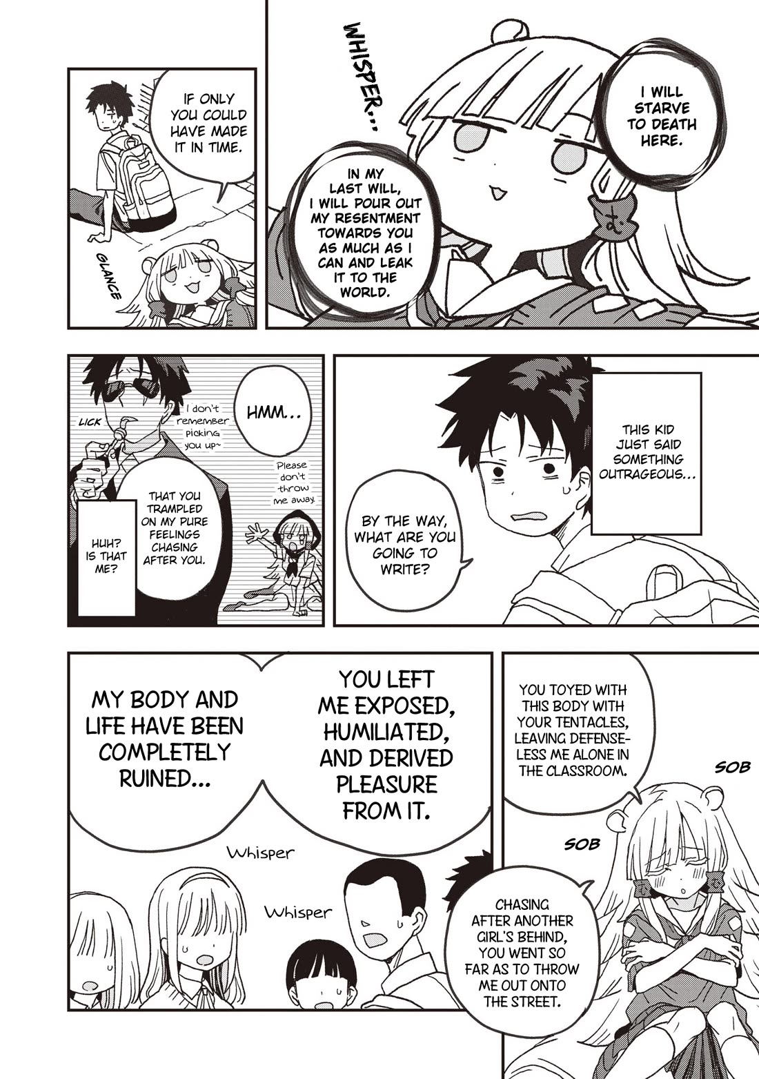 You Can’t Escape From Mizudako-chan! Chapter 29 page 4 - Chapter 29: Onii-Chan