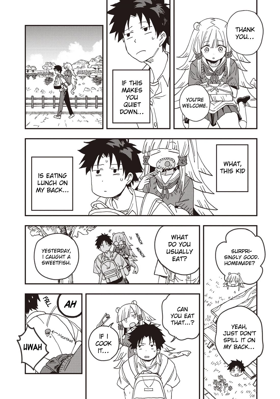 You Can’t Escape From Mizudako-chan! Chapter 29 page 6 - Chapter 29: Onii-Chan