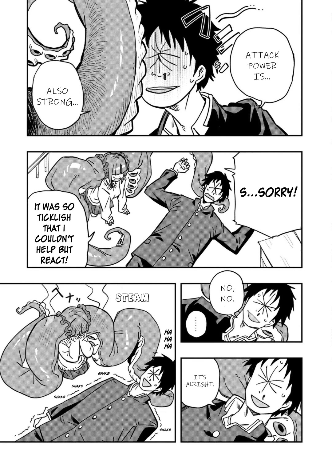 You Can’t Escape From Mizudako-chan! Chapter 3 page 11 - Chapter 3: Versatile Hair