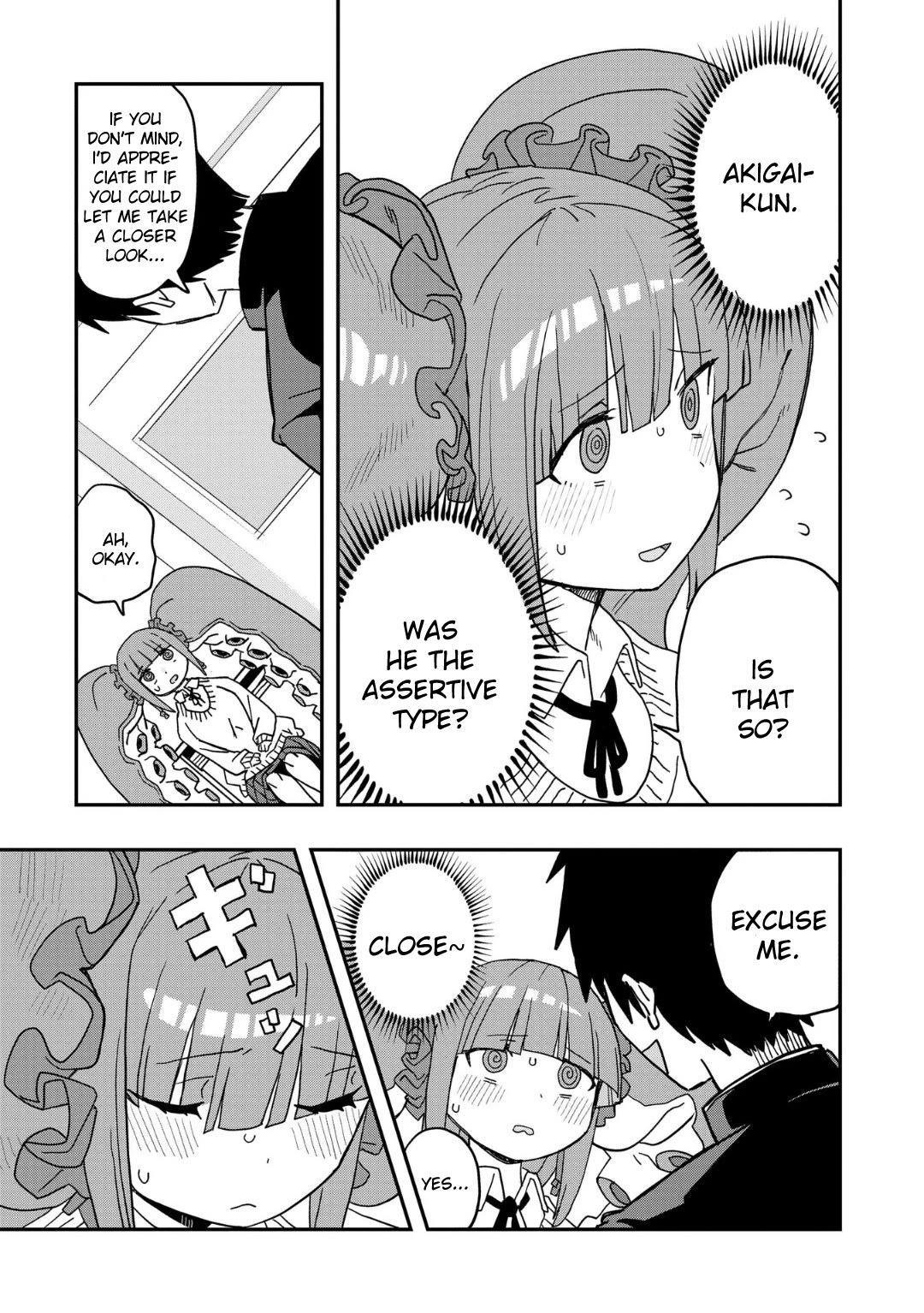 You Can’t Escape From Mizudako-chan! Chapter 3 page 5 - Chapter 3: Versatile Hair