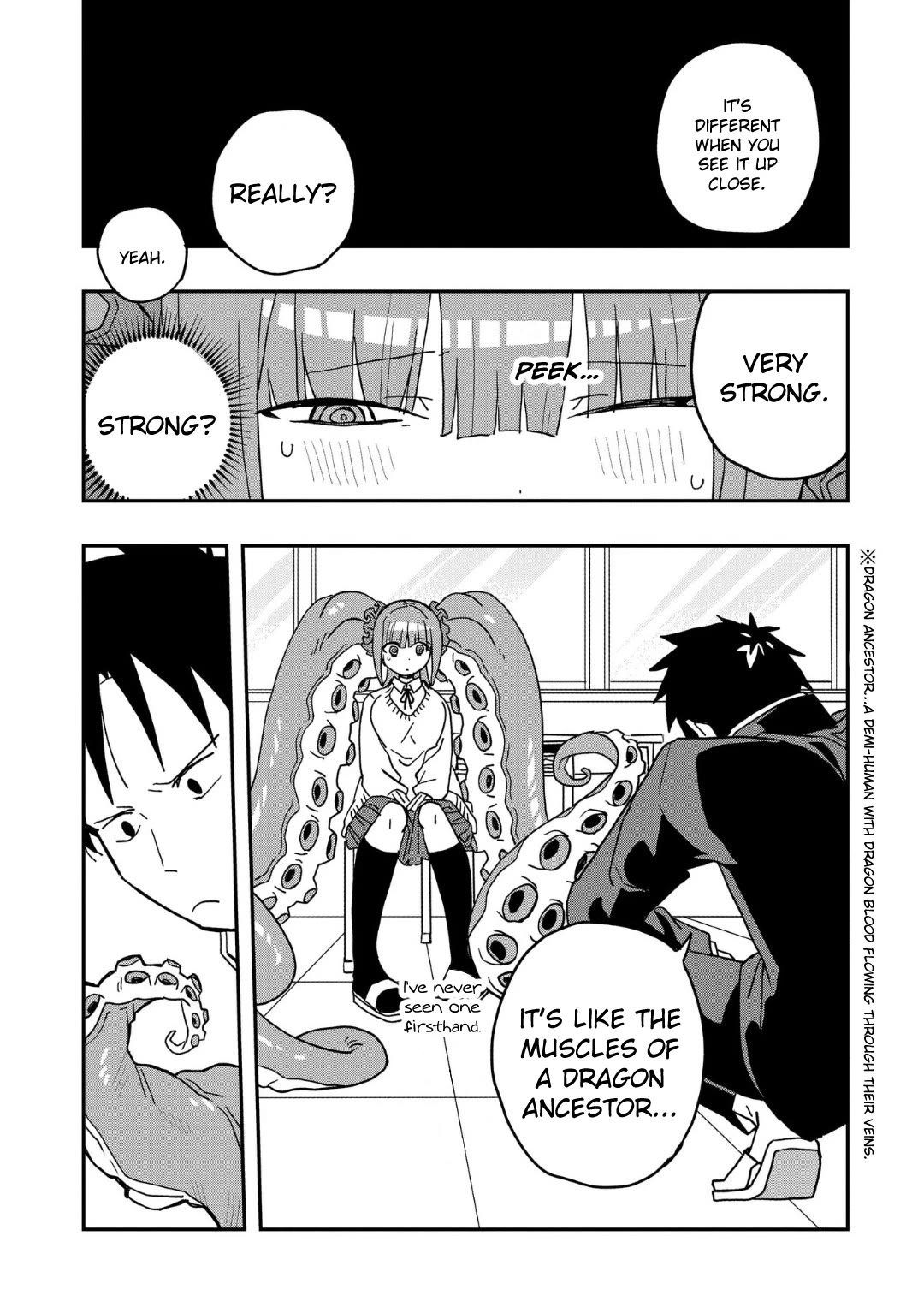 You Can’t Escape From Mizudako-chan! Chapter 3 page 6 - Chapter 3: Versatile Hair