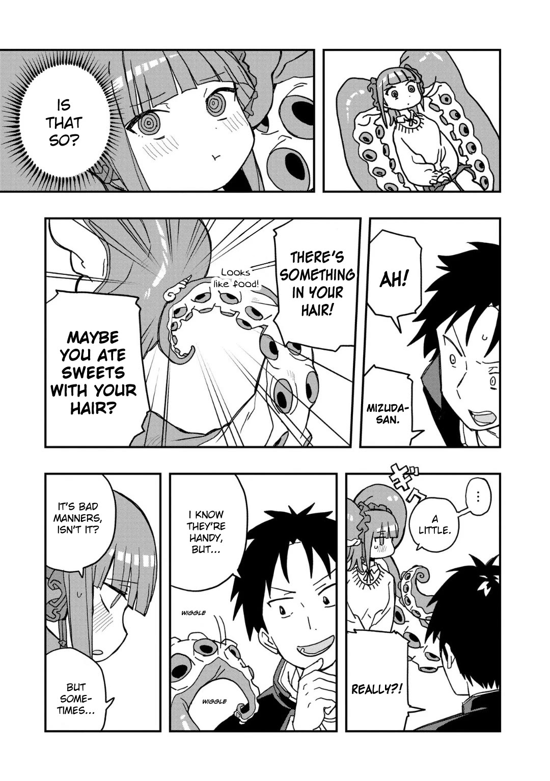 You Can’t Escape From Mizudako-chan! Chapter 3 page 7 - Chapter 3: Versatile Hair