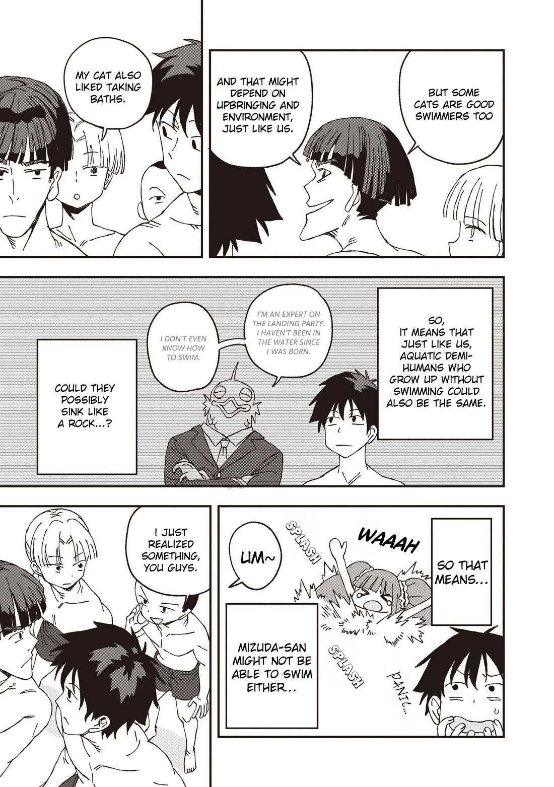 You Can’t Escape From Mizudako-chan! Chapter 30 page 13 - Chapter 30: Captivated by You