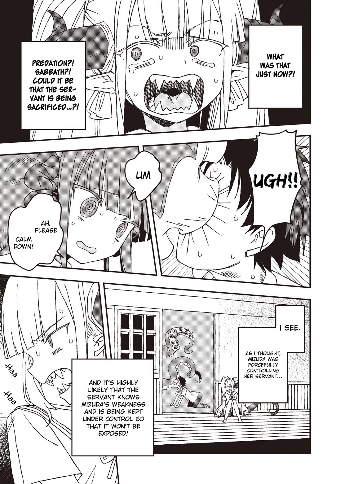 You Can’t Escape From Mizudako-chan! Chapter 31 page 17 - Chapter 31: Mizuchi's Revenge