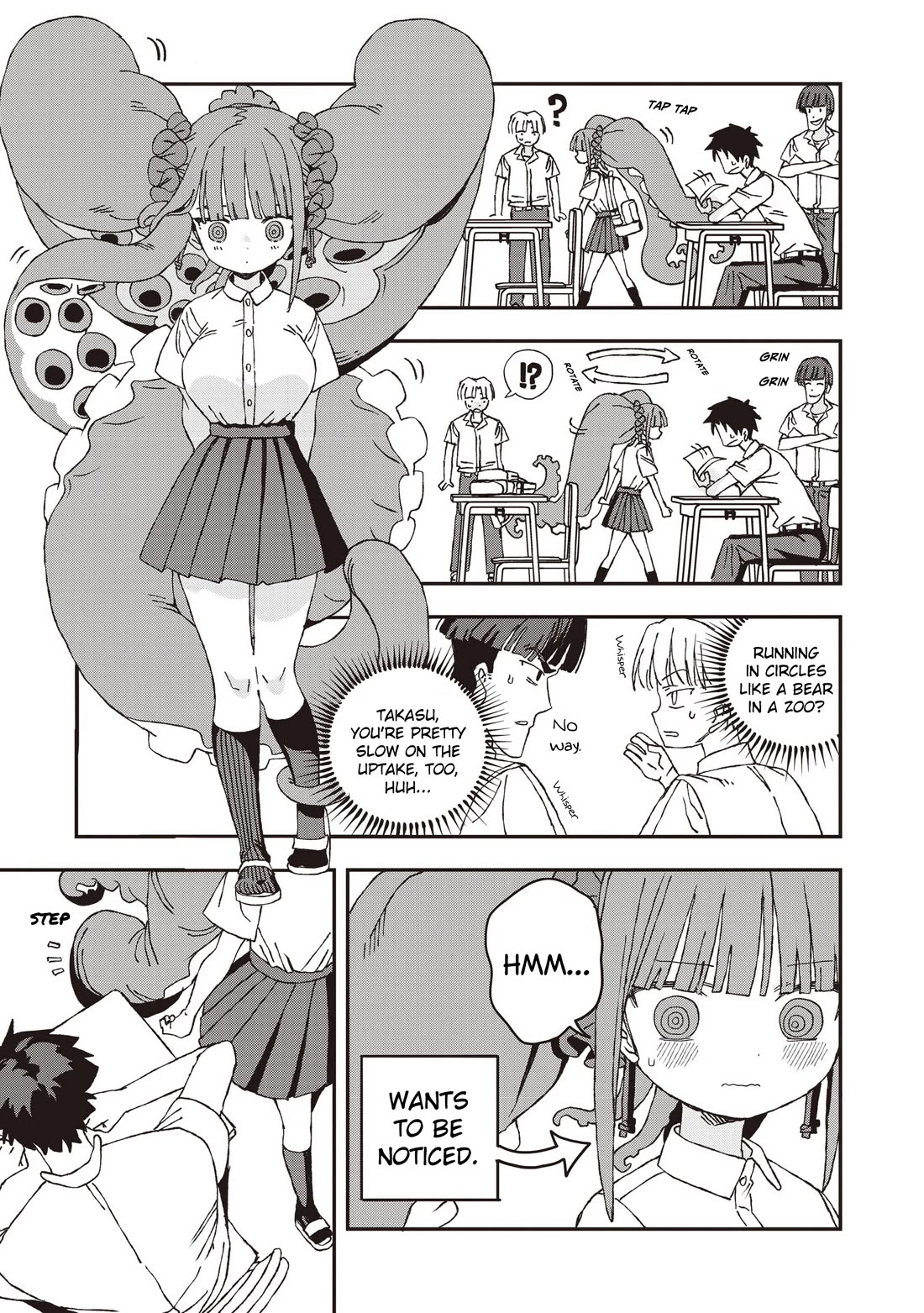 You Can’t Escape From Mizudako-chan! Chapter 31 page 3 - Chapter 31: Mizuchi's Revenge