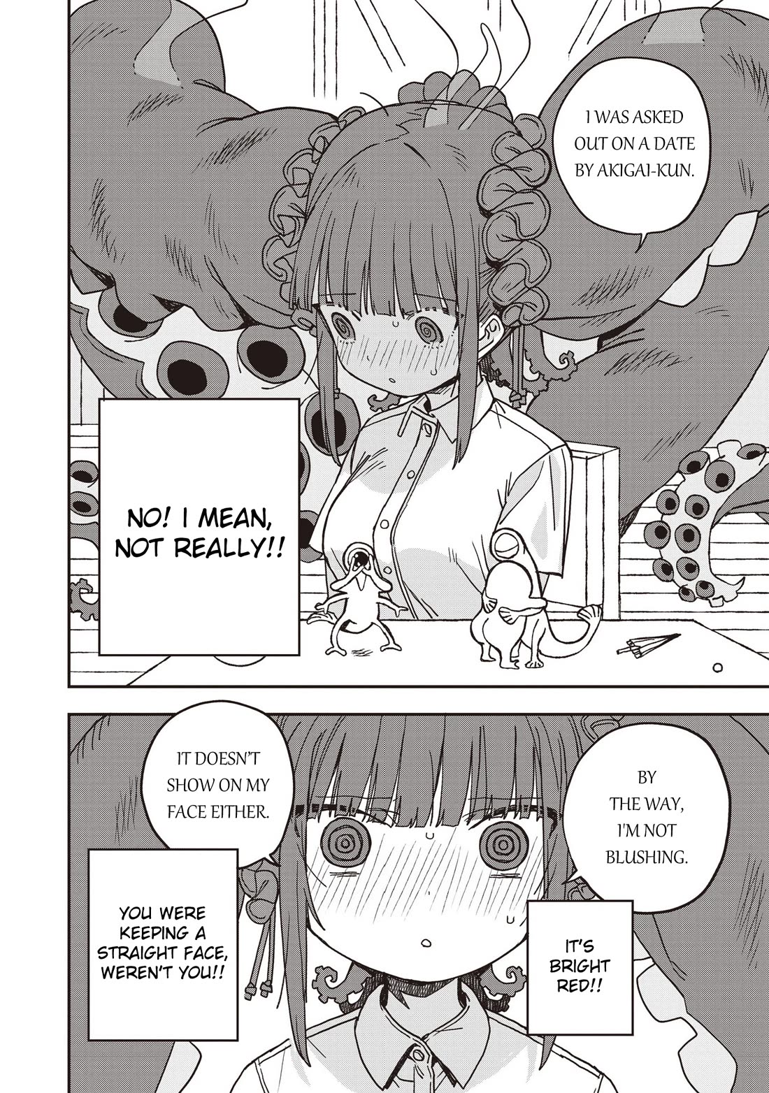 You Can’t Escape From Mizudako-chan! Chapter 32 page 10 - Chapter 32: Matoi Water