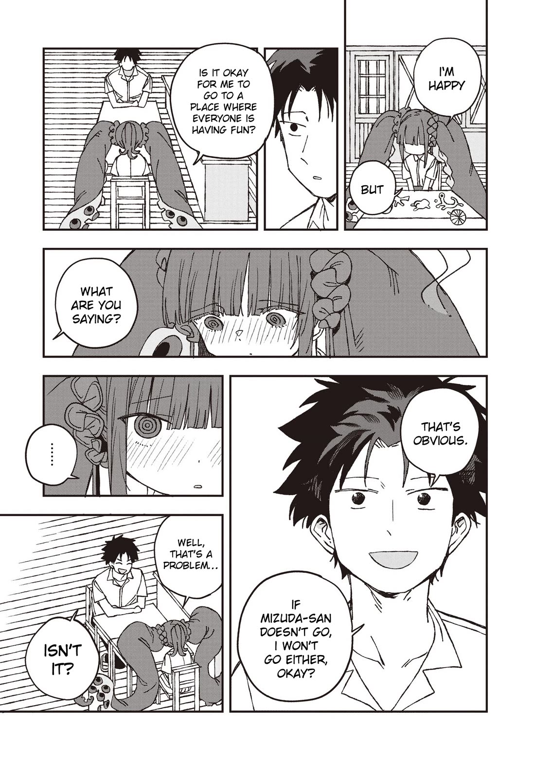 You Can’t Escape From Mizudako-chan! Chapter 32 page 11 - Chapter 32: Matoi Water