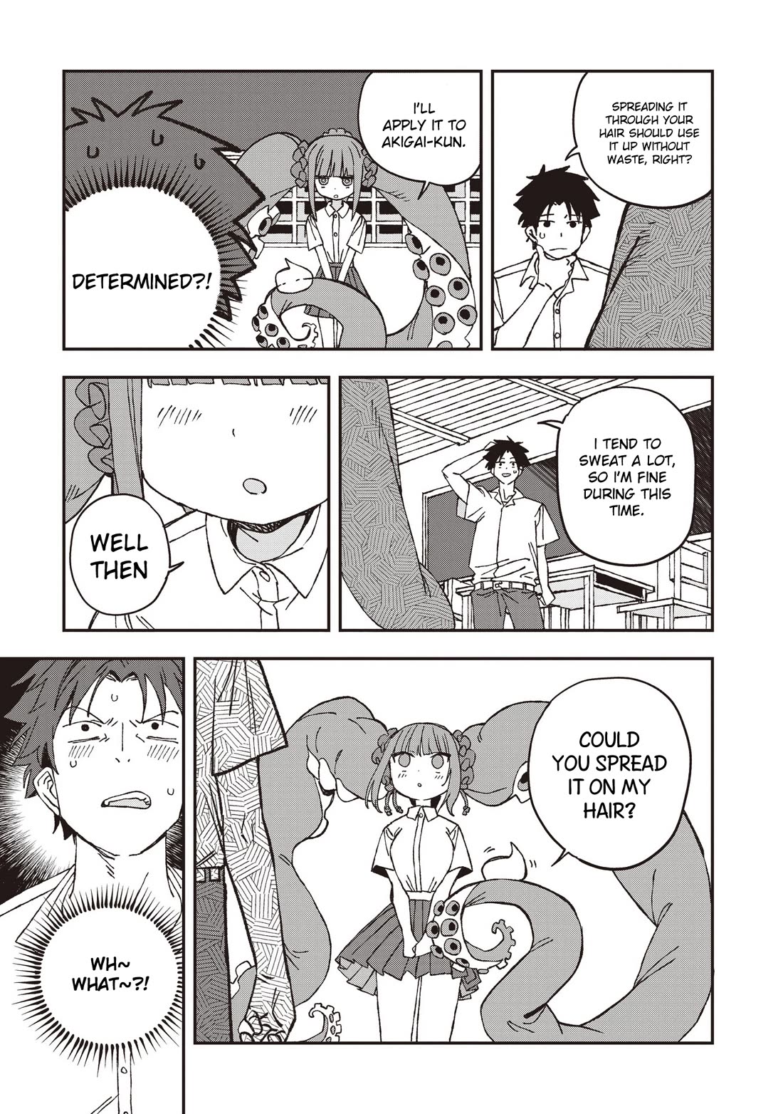 You Can’t Escape From Mizudako-chan! Chapter 32 page 13 - Chapter 32: Matoi Water