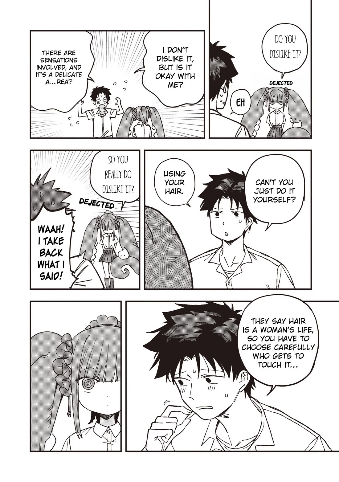 You Can’t Escape From Mizudako-chan! Chapter 32 page 14 - Chapter 32: Matoi Water