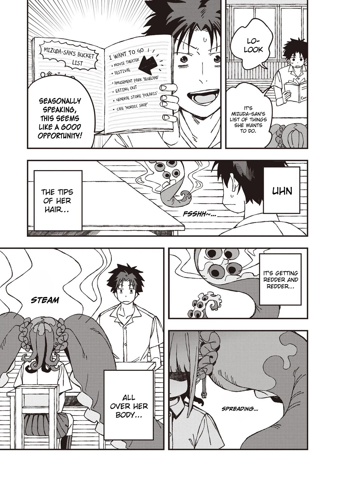 You Can’t Escape From Mizudako-chan! Chapter 32 page 9 - Chapter 32: Matoi Water