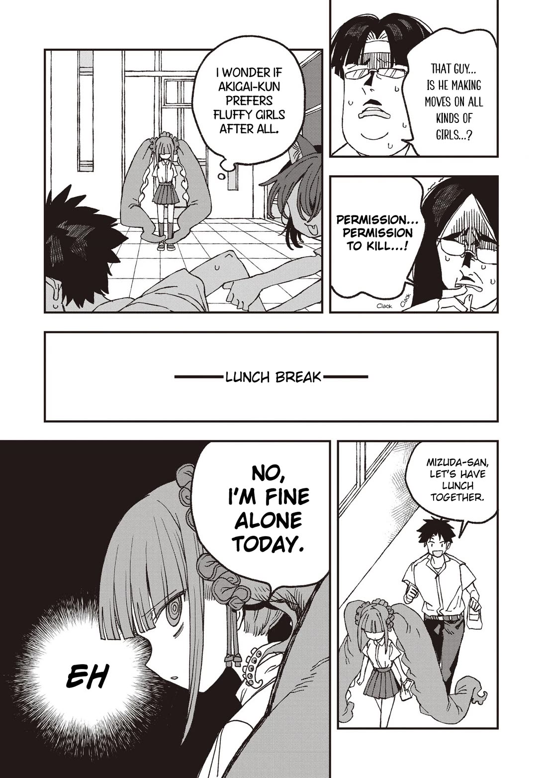 You Can’t Escape From Mizudako-chan! Chapter 33 page 17 - Chapter 33: The Idol Nekochimaru Swings and Misses