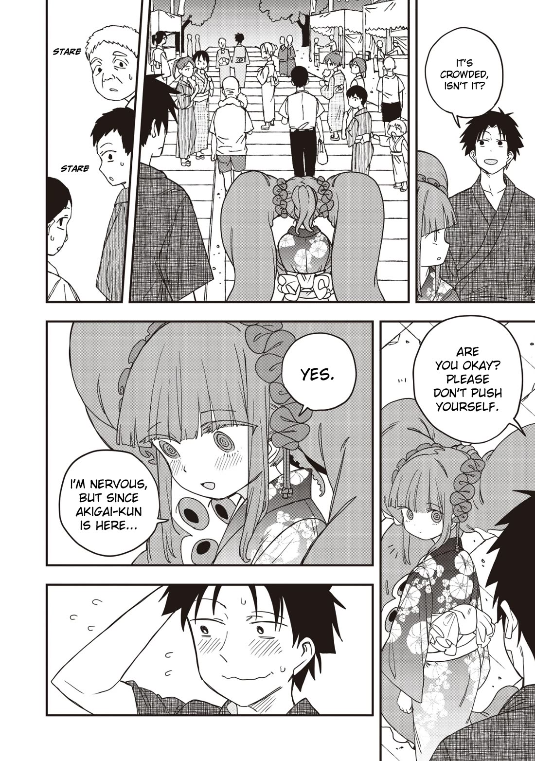 You Can’t Escape From Mizudako-chan! Chapter 34 page 16 - Chapter 34: Summer Water God Festival