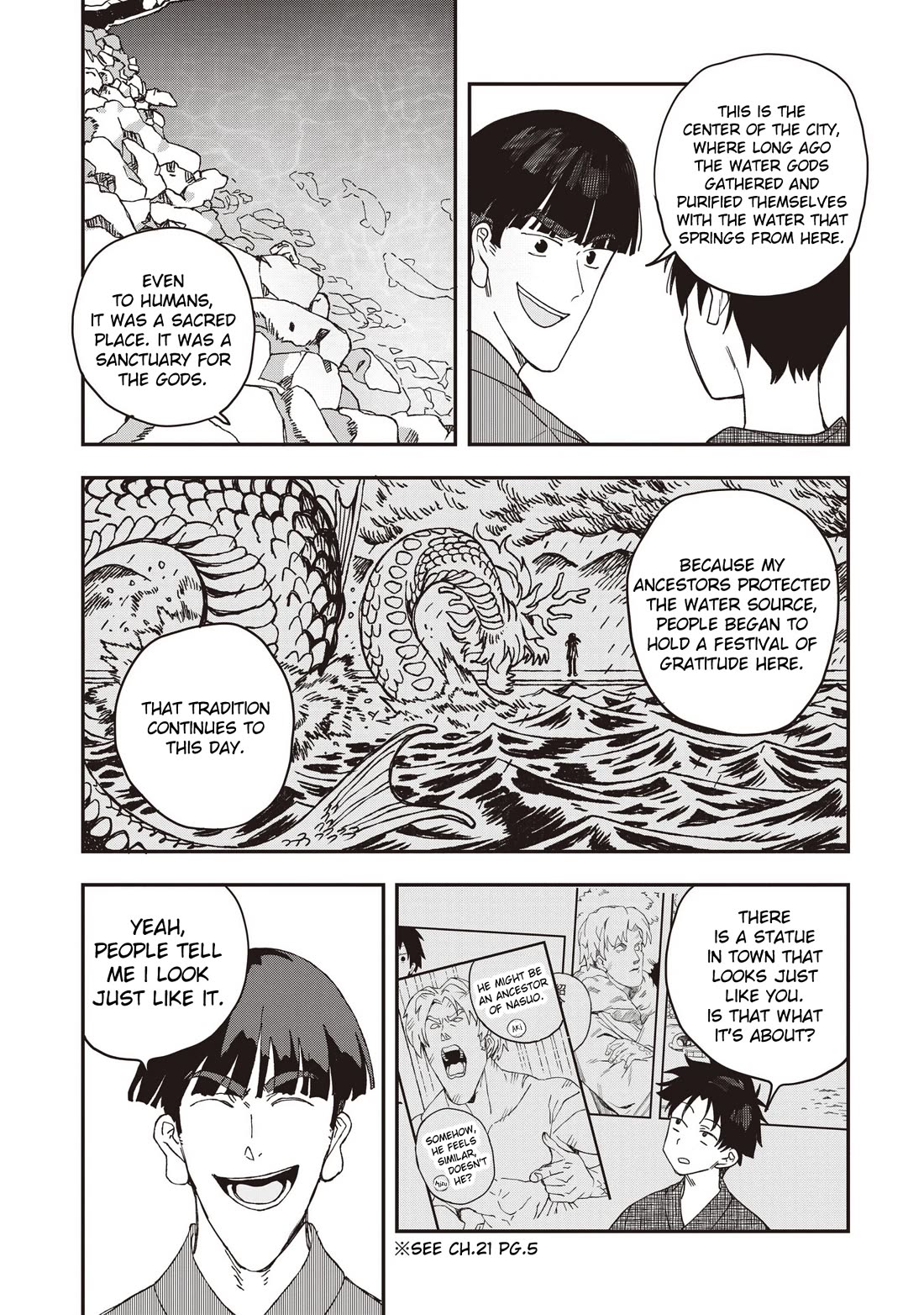 You Can’t Escape From Mizudako-chan! Chapter 34 page 2 - Chapter 34: Summer Water God Festival