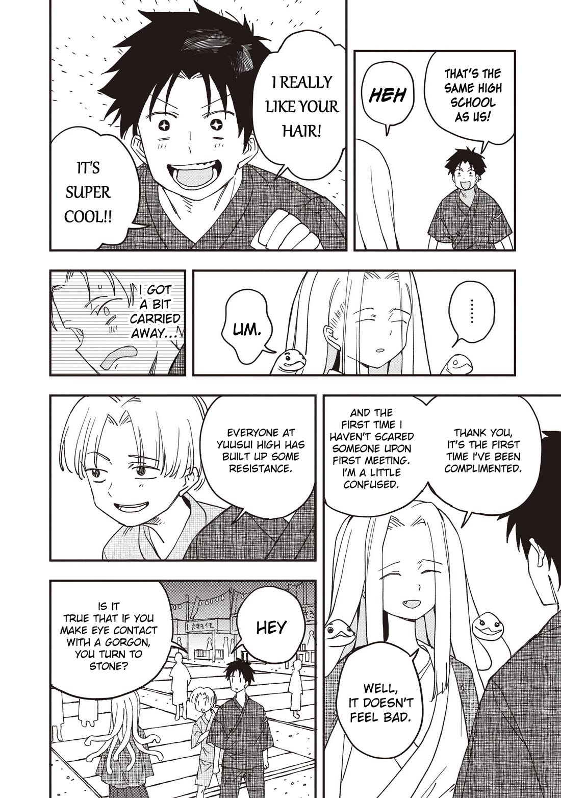 You Can’t Escape From Mizudako-chan! Chapter 34 page 6 - Chapter 34: Summer Water God Festival
