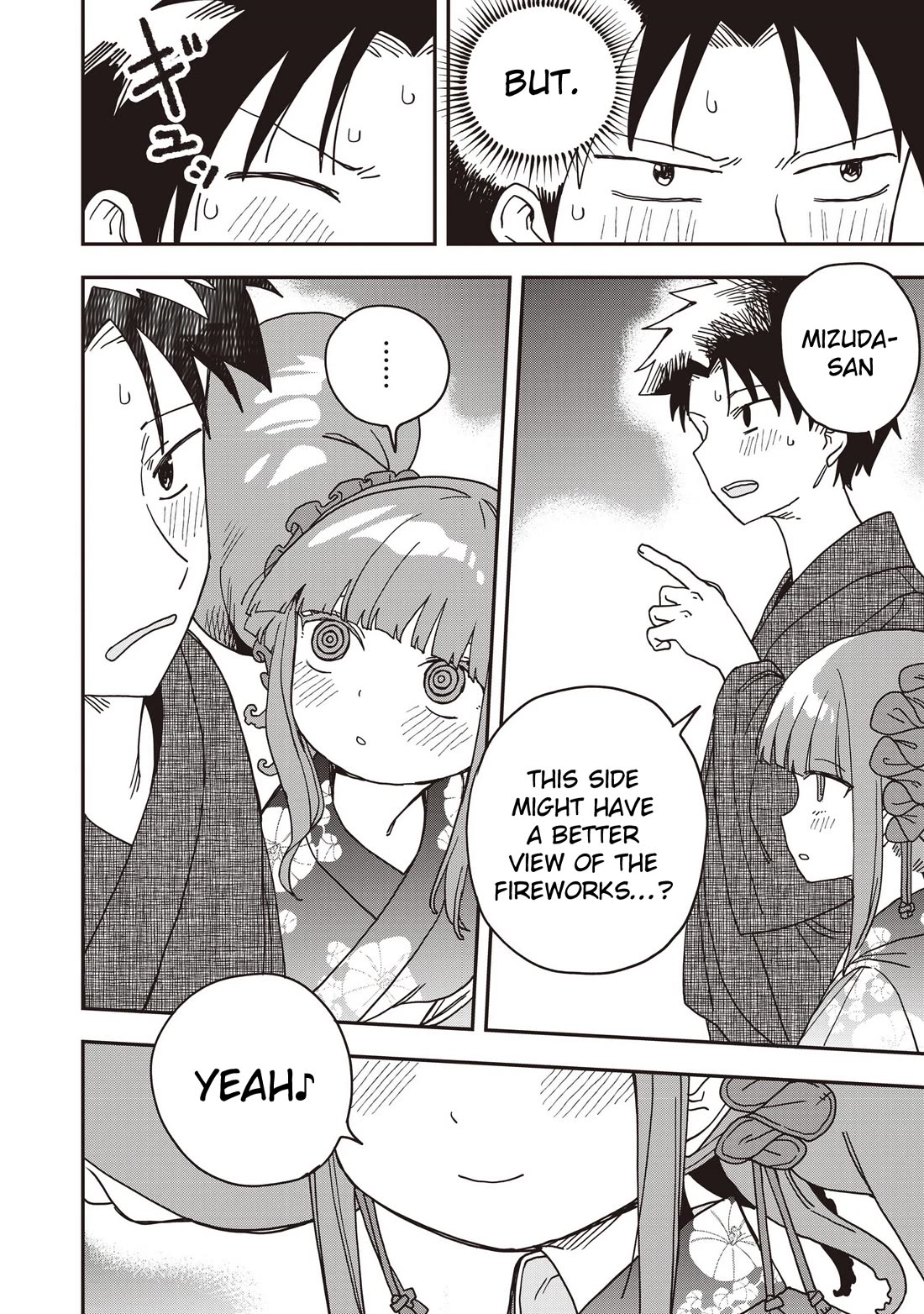 You Can’t Escape From Mizudako-chan! Chapter 35 page 16 - Chapter 35: The Distant Fireworks of the Past