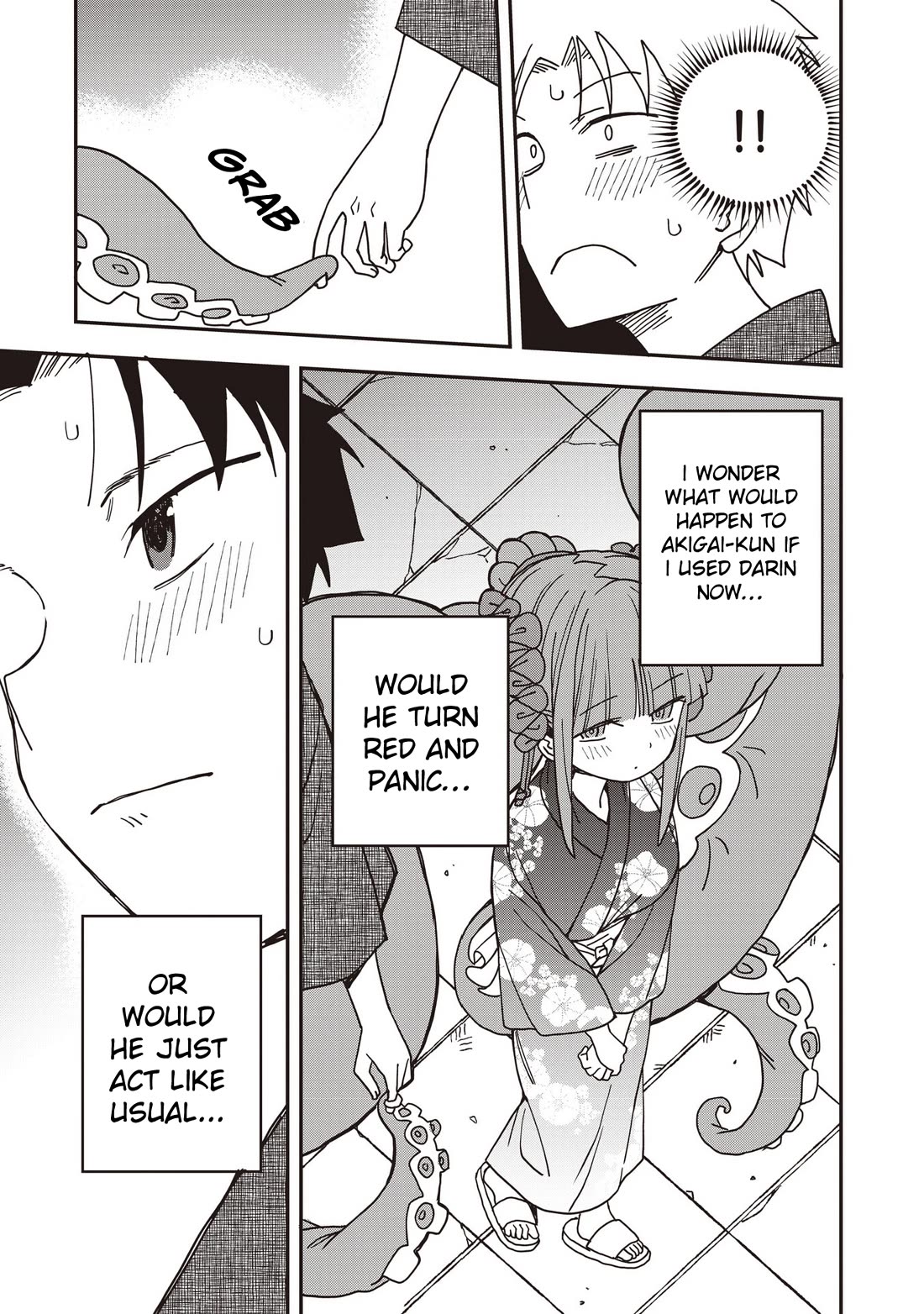You Can’t Escape From Mizudako-chan! Chapter 35 page 17 - Chapter 35: The Distant Fireworks of the Past