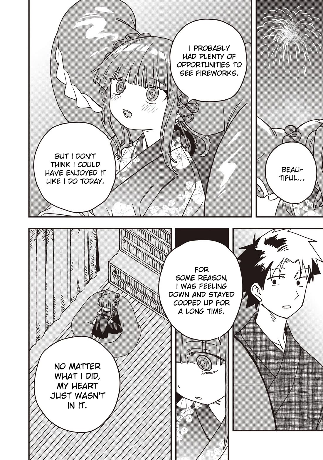 You Can’t Escape From Mizudako-chan! Chapter 35 page 20 - Chapter 35: The Distant Fireworks of the Past