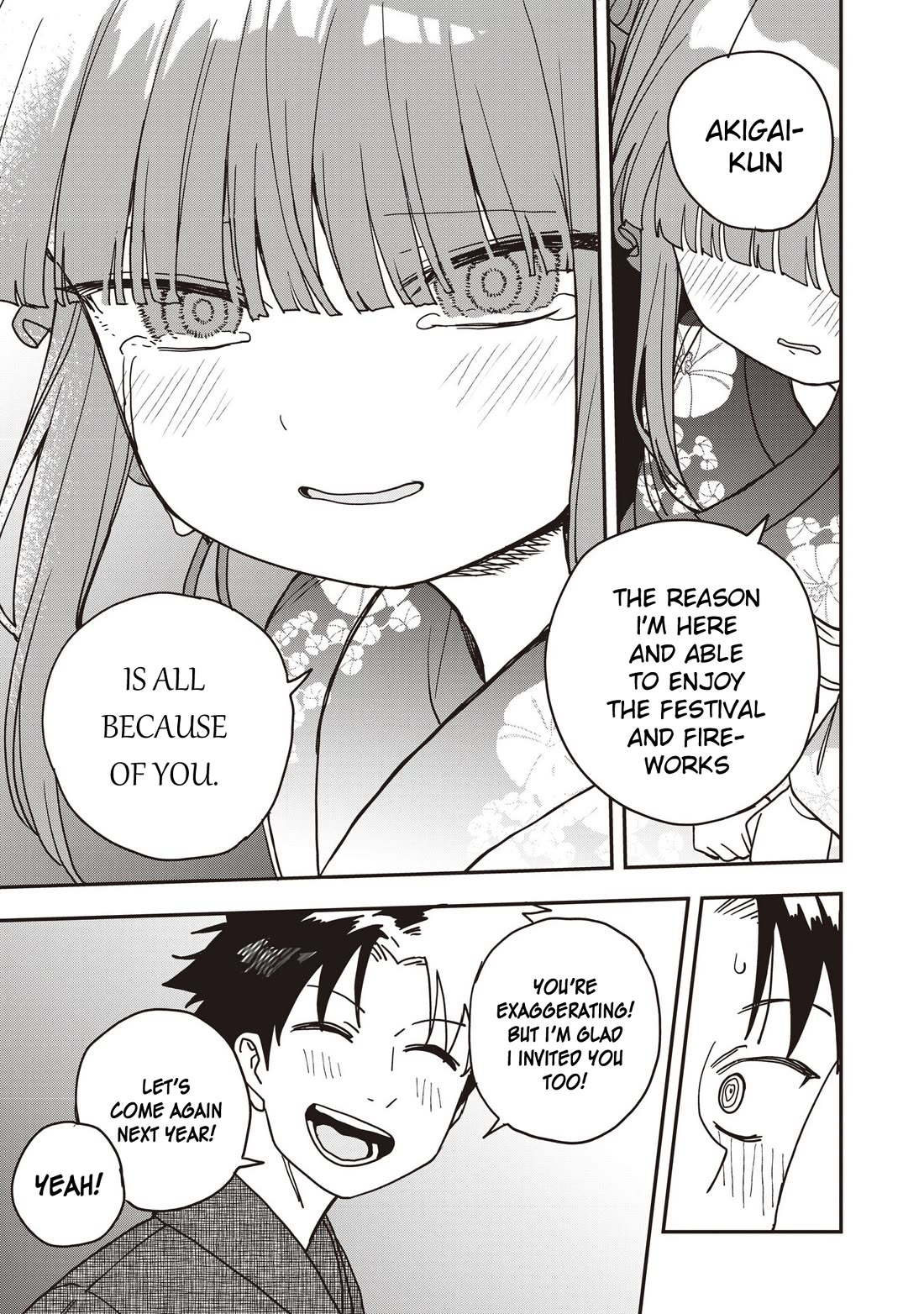 You Can’t Escape From Mizudako-chan! Chapter 35 page 23 - Chapter 35: The Distant Fireworks of the Past