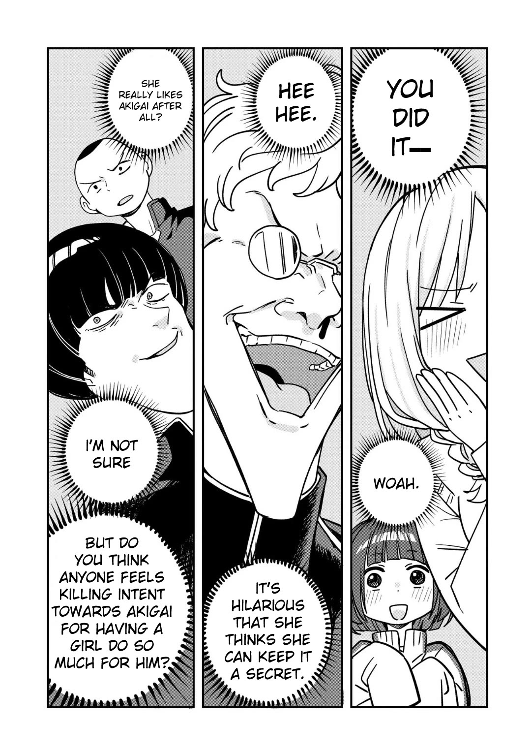 You Can’t Escape From Mizudako-chan! Chapter 4 page 14 - Chapter 4: Watch Team