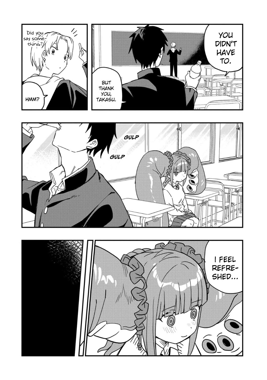 You Can’t Escape From Mizudako-chan! Chapter 4 page 17 - Chapter 4: Watch Team