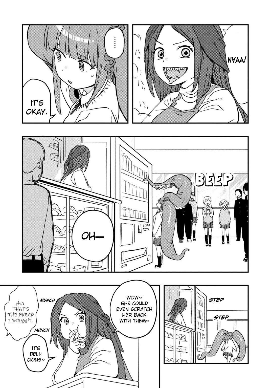 You Can’t Escape From Mizudako-chan! Chapter 4 page 3 - Chapter 4: Watch Team