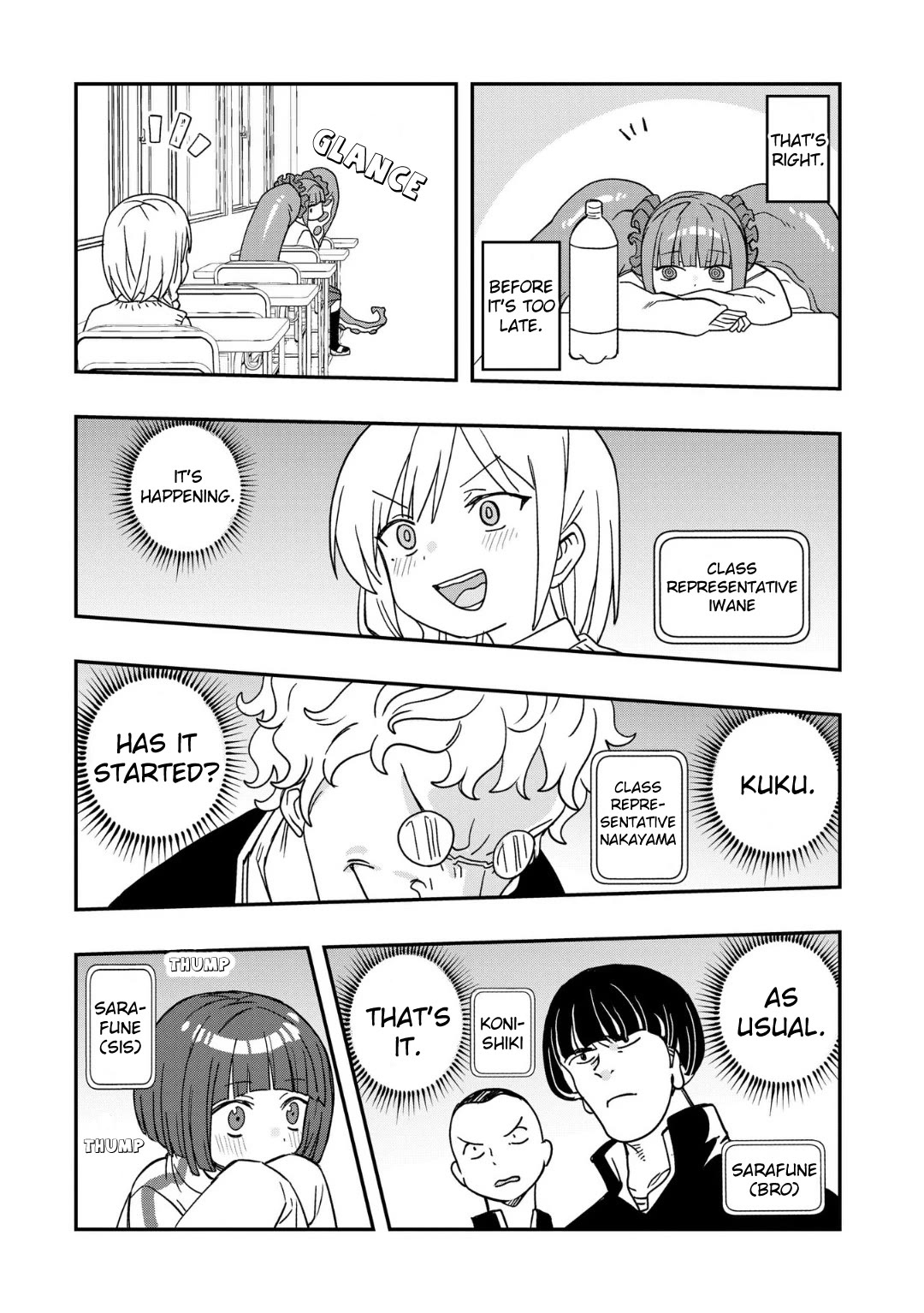 You Can’t Escape From Mizudako-chan! Chapter 4 page 5 - Chapter 4: Watch Team