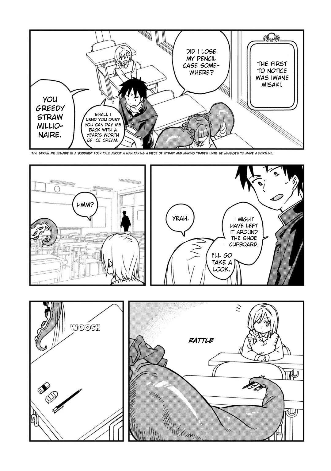You Can’t Escape From Mizudako-chan! Chapter 4 page 6 - Chapter 4: Watch Team