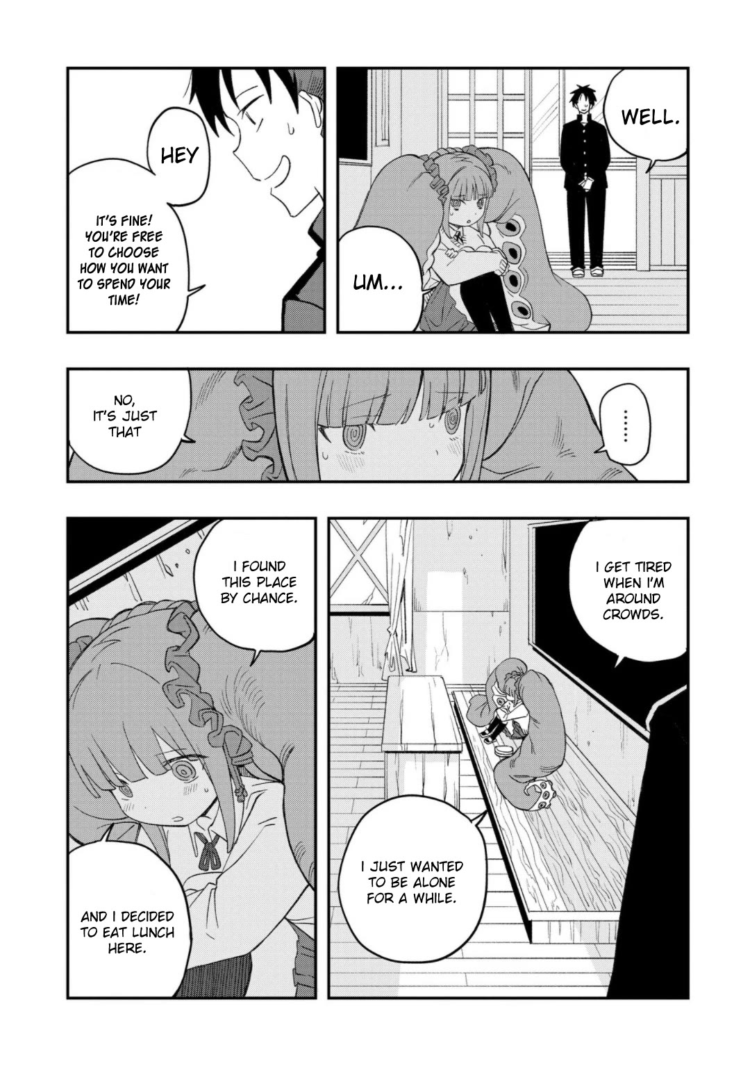 You Can’t Escape From Mizudako-chan! Chapter 5 page 14 - Chapter 5: Lunch Break