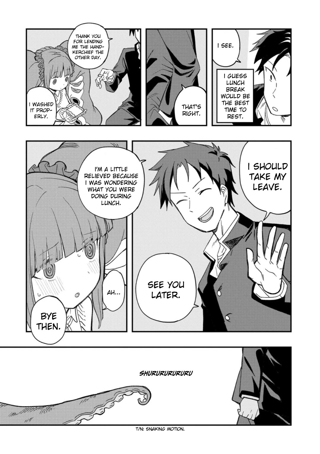 You Can’t Escape From Mizudako-chan! Chapter 5 page 15 - Chapter 5: Lunch Break