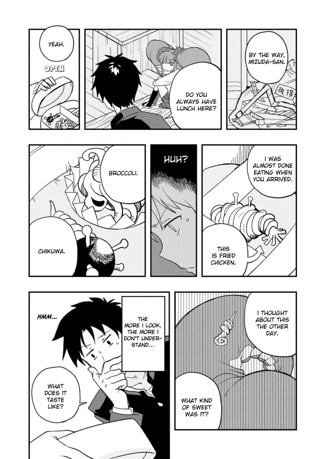You Can’t Escape From Mizudako-chan! Chapter 5 page 18 - Chapter 5: Lunch Break