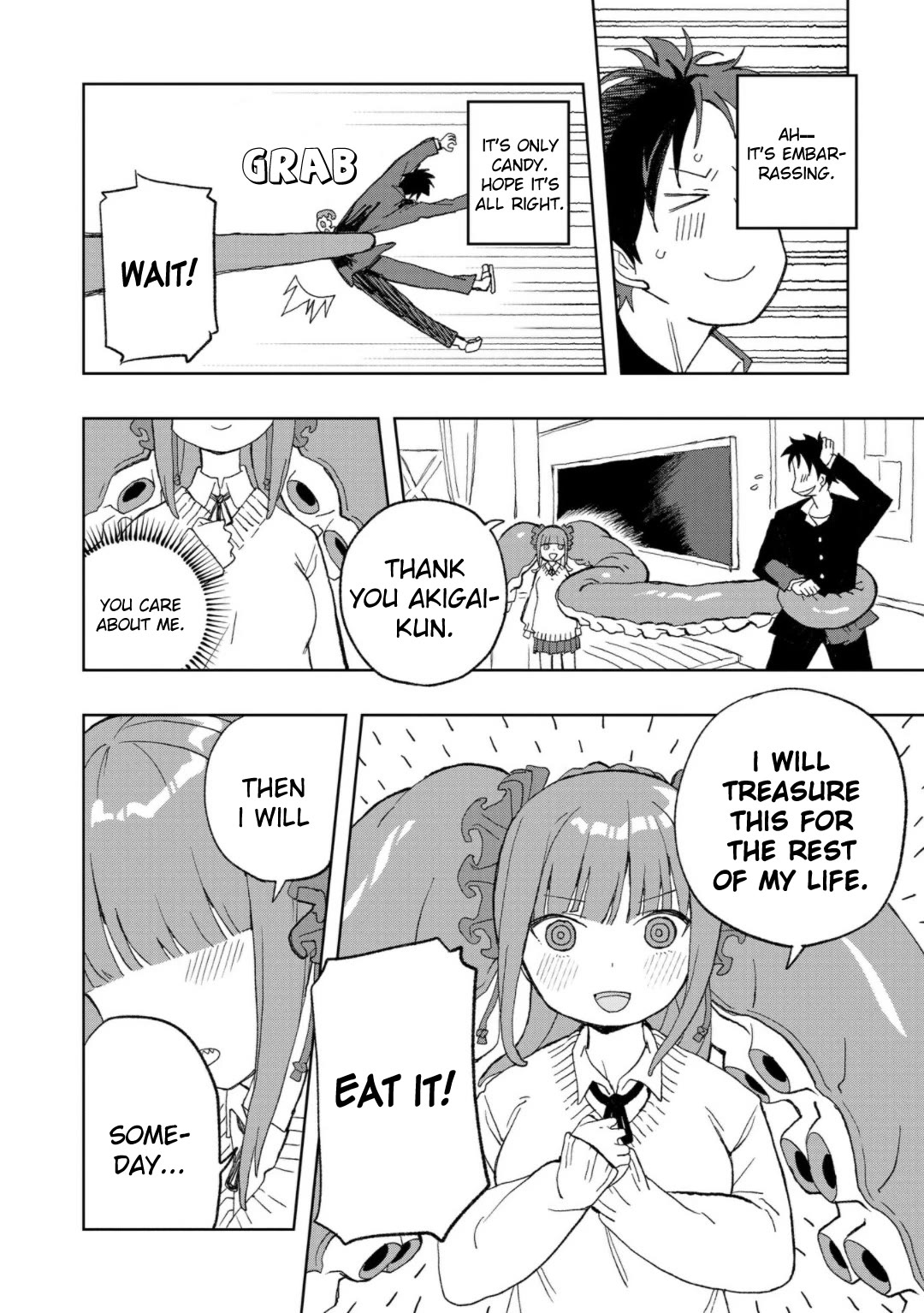 You Can’t Escape From Mizudako-chan! Chapter 6 page 16 - Chapter 6: Kunekune Club