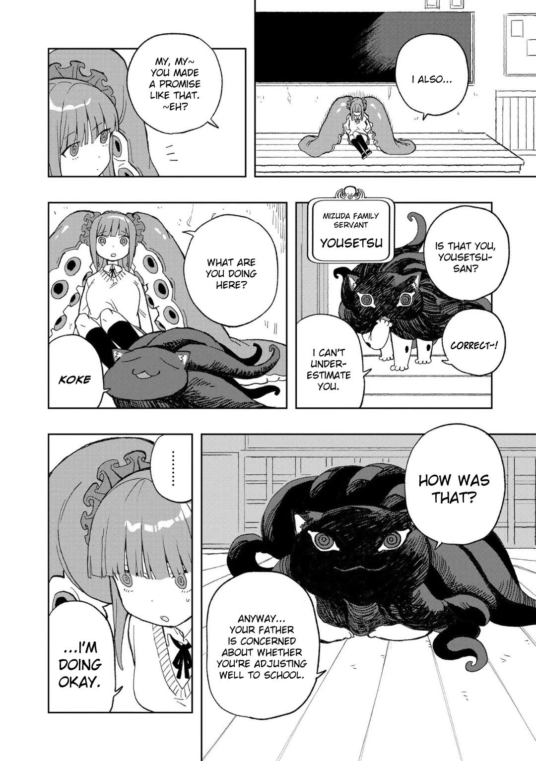 You Can’t Escape From Mizudako-chan! Chapter 6 page 18 - Chapter 6: Kunekune Club