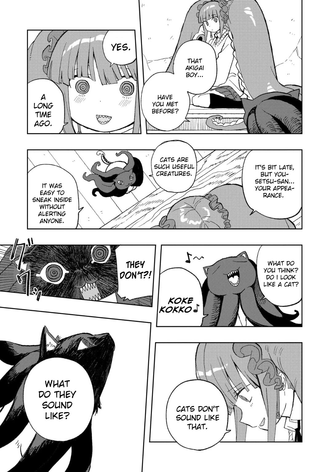 You Can’t Escape From Mizudako-chan! Chapter 6 page 19 - Chapter 6: Kunekune Club