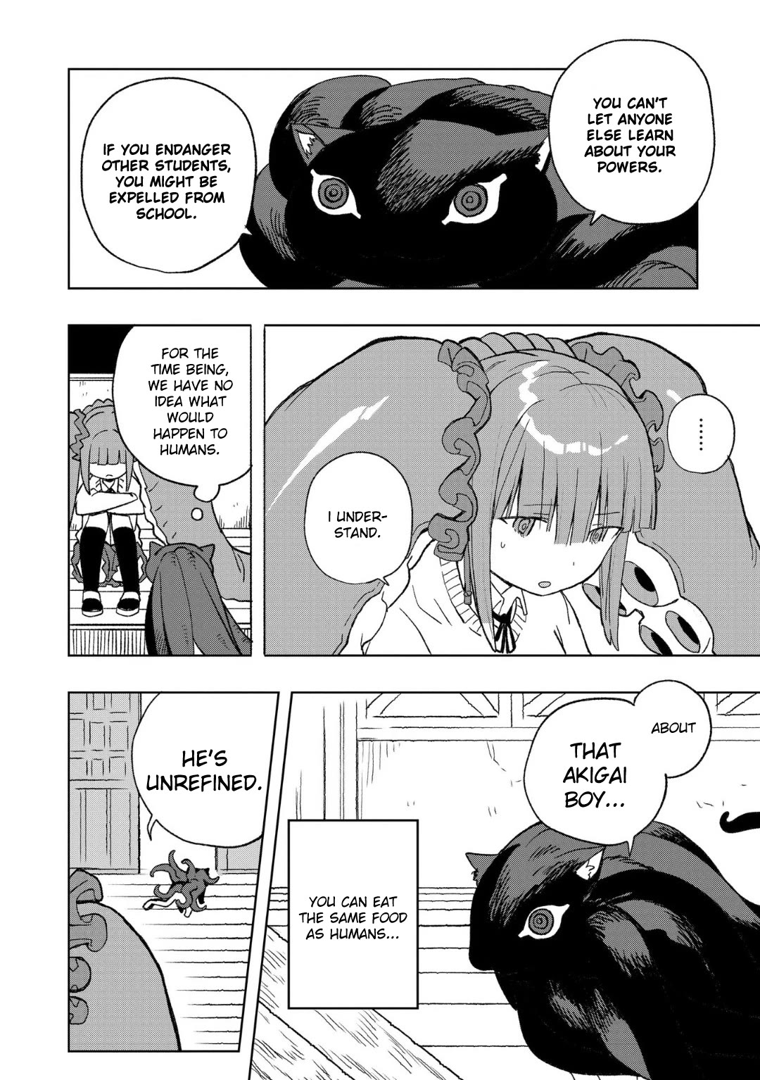 You Can’t Escape From Mizudako-chan! Chapter 6 page 22 - Chapter 6: Kunekune Club