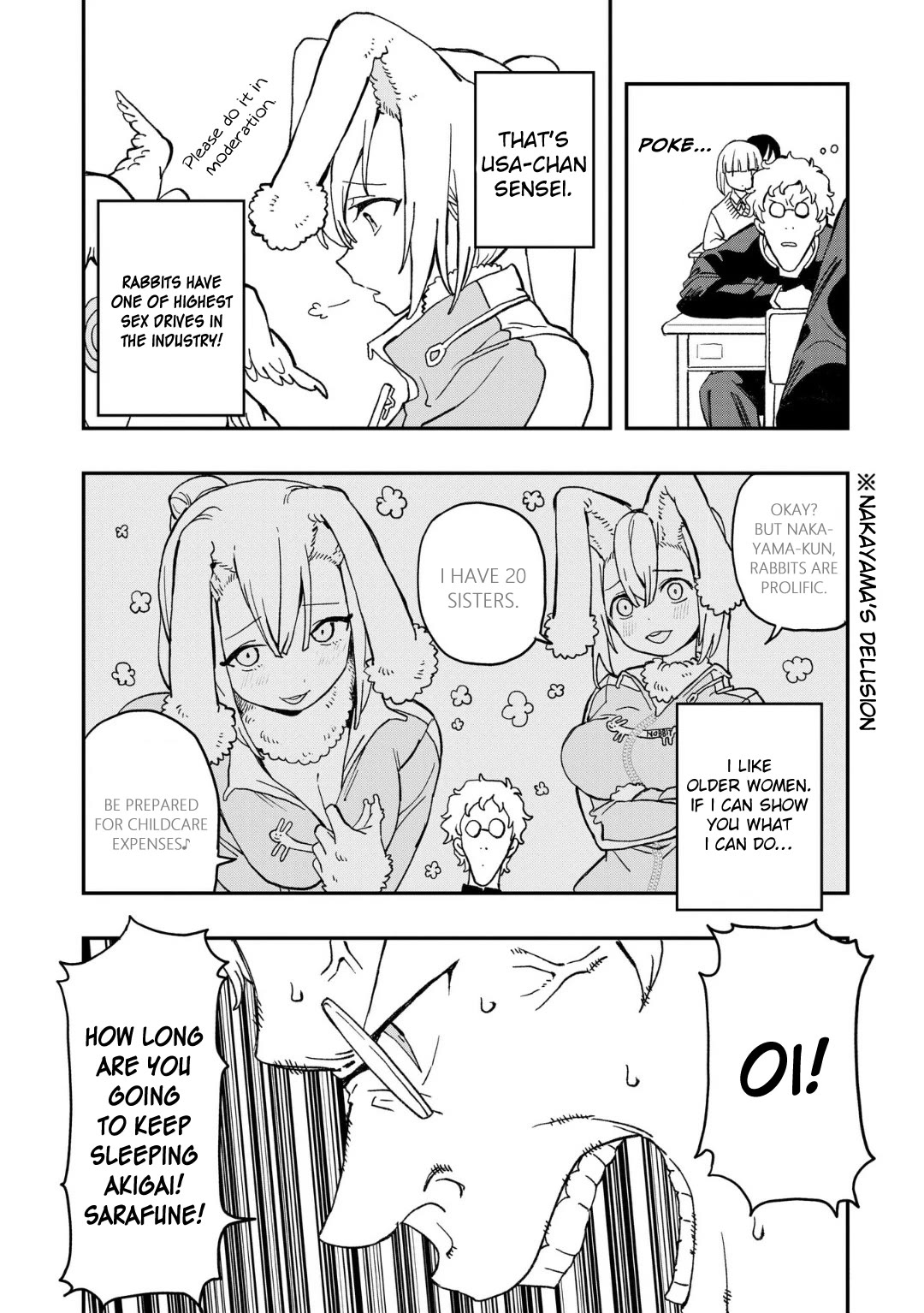 You Can’t Escape From Mizudako-chan! Chapter 7 page 10 - Chapter 7: Principal Sam Adam