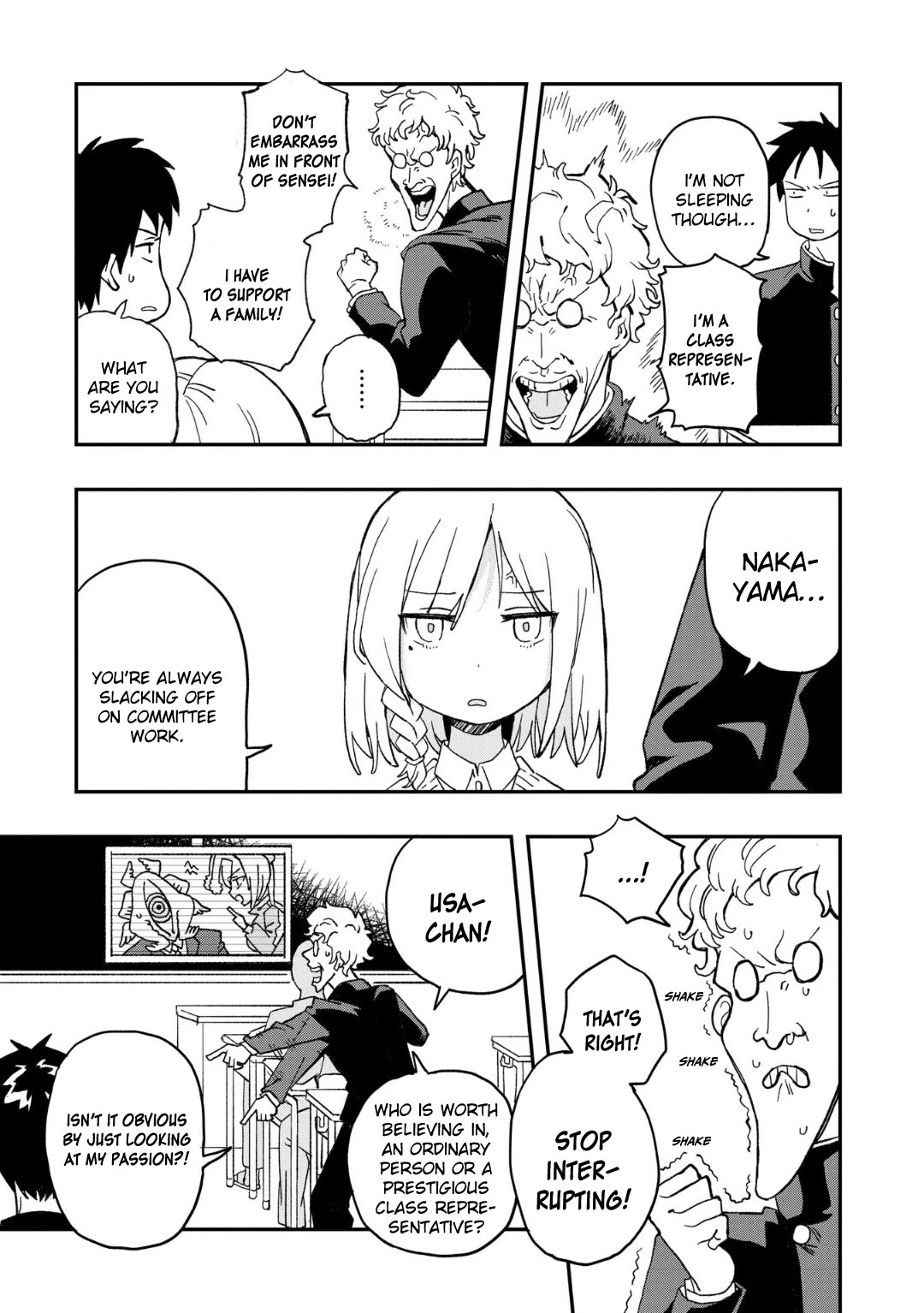 You Can’t Escape From Mizudako-chan! Chapter 7 page 11 - Chapter 7: Principal Sam Adam