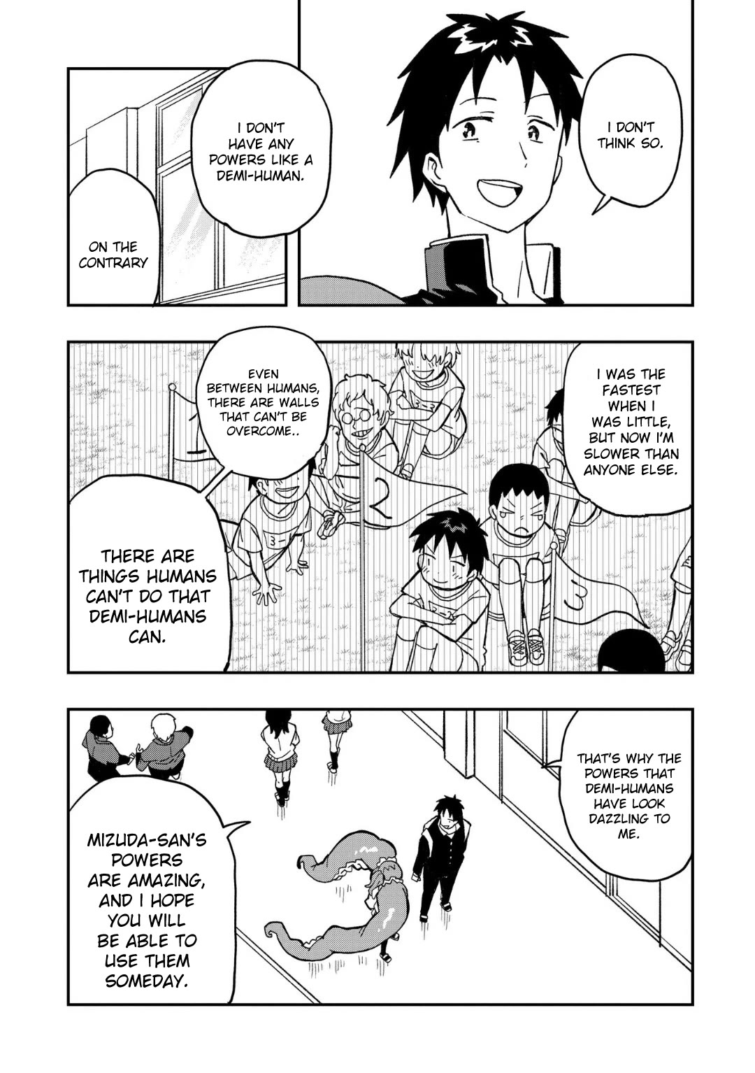 You Can’t Escape From Mizudako-chan! Chapter 7 page 14 - Chapter 7: Principal Sam Adam