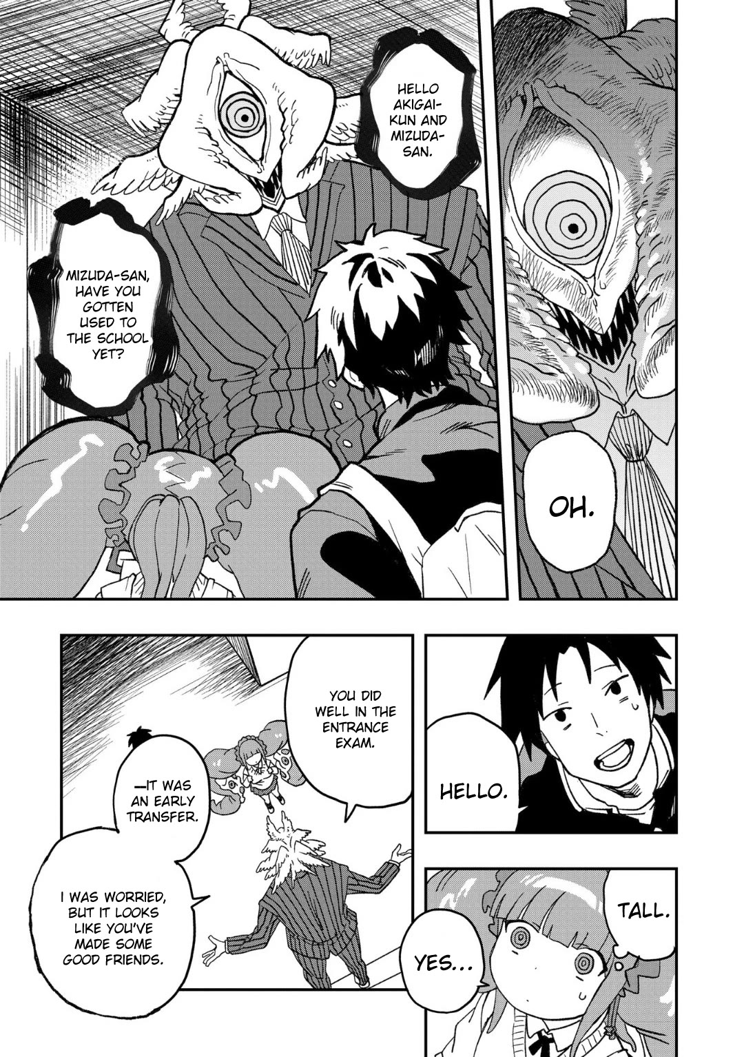 You Can’t Escape From Mizudako-chan! Chapter 7 page 17 - Chapter 7: Principal Sam Adam
