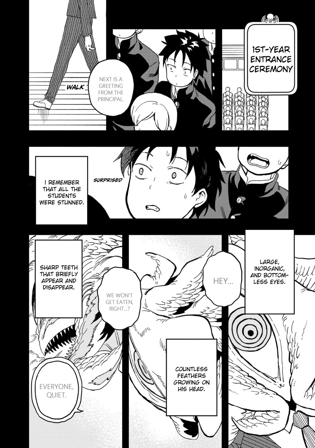 You Can’t Escape From Mizudako-chan! Chapter 7 page 2 - Chapter 7: Principal Sam Adam