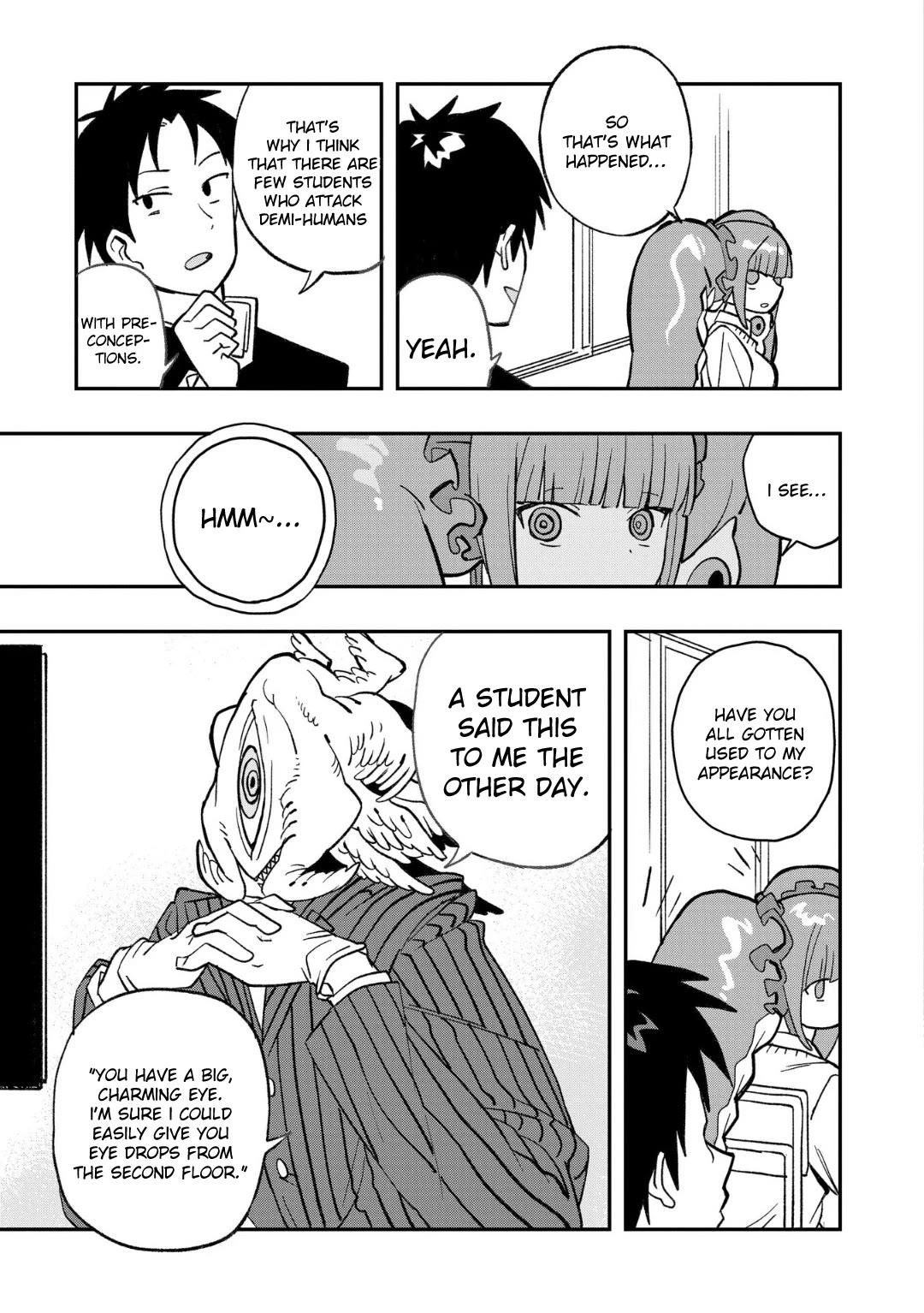 You Can’t Escape From Mizudako-chan! Chapter 7 page 5 - Chapter 7: Principal Sam Adam