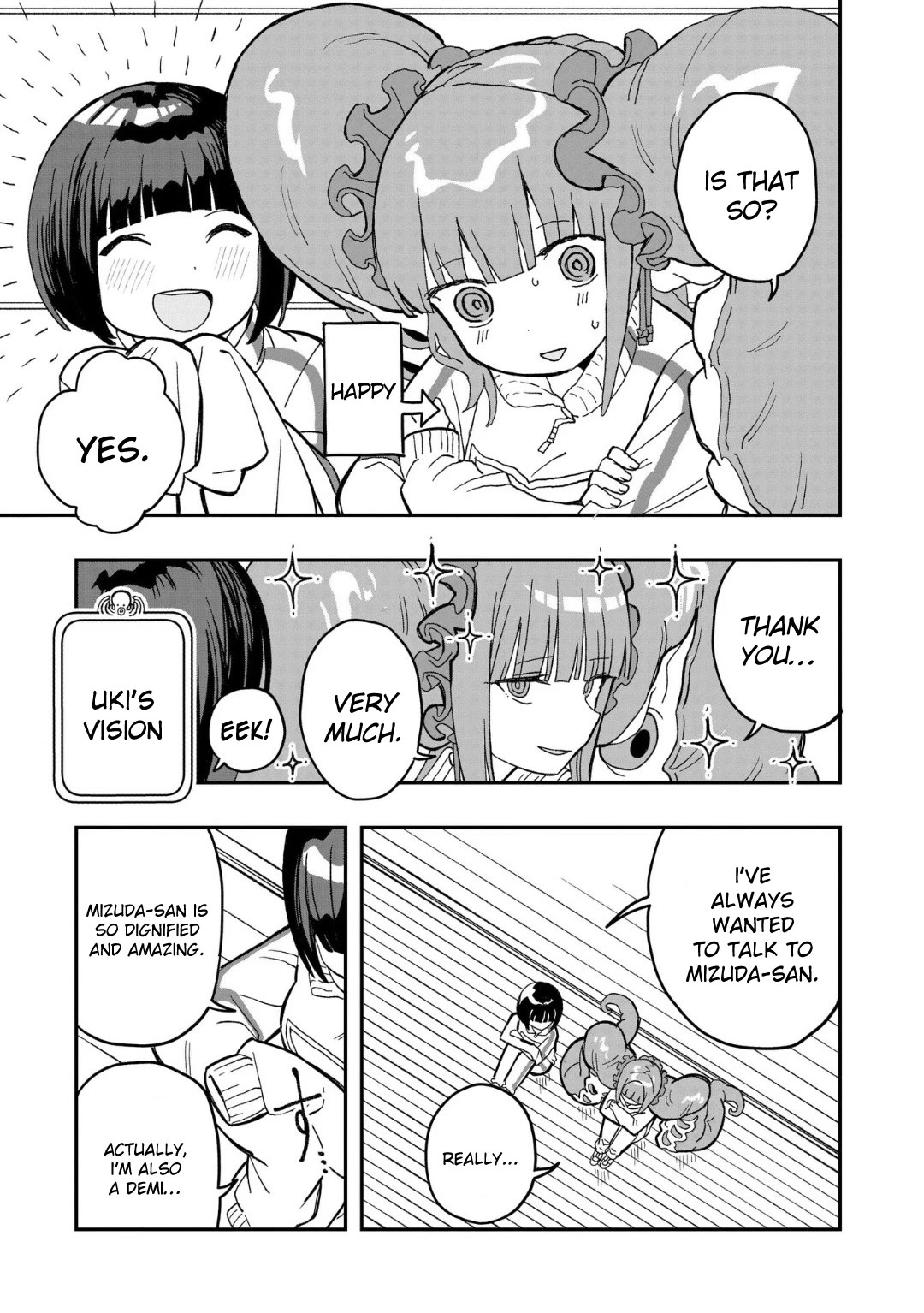 You Can’t Escape From Mizudako-chan! Chapter 8 page 11 - Chapter 8: The Melancholy of Sarafune Uki