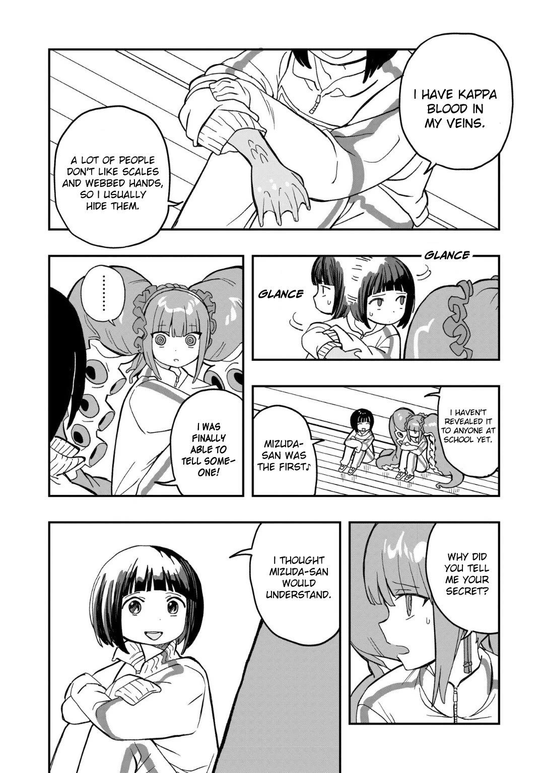 You Can’t Escape From Mizudako-chan! Chapter 8 page 12 - Chapter 8: The Melancholy of Sarafune Uki