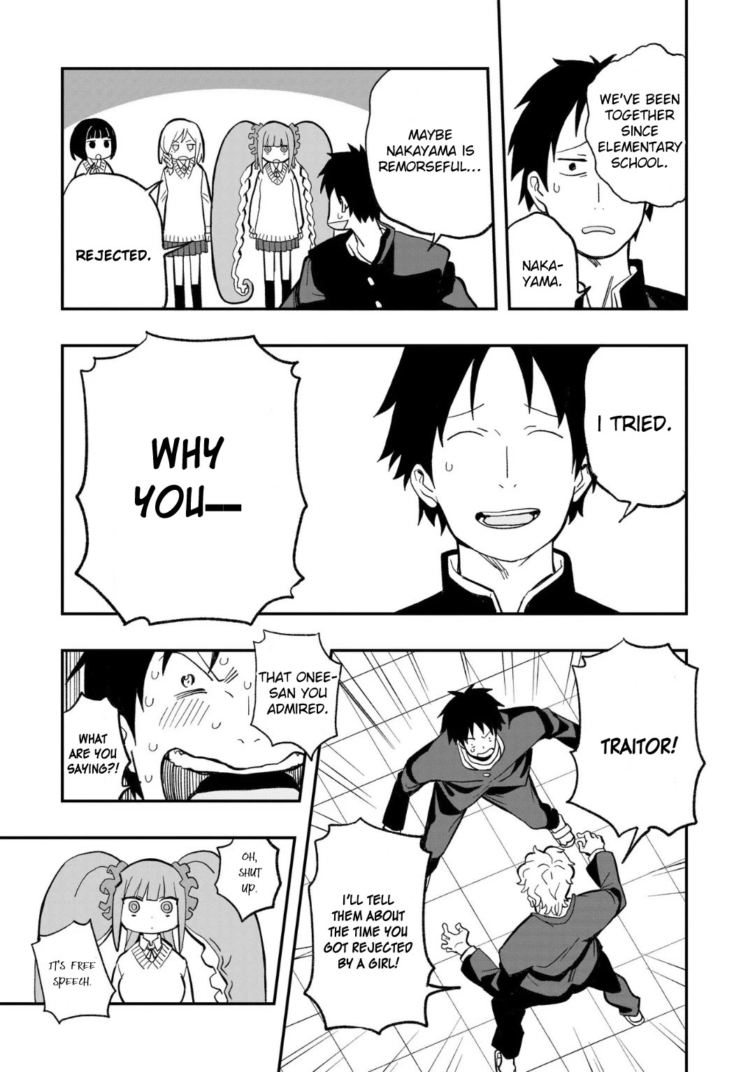 You Can’t Escape From Mizudako-chan! Chapter 9 page 13 - Chapter 9: Handwashing Sarafune Nasuo