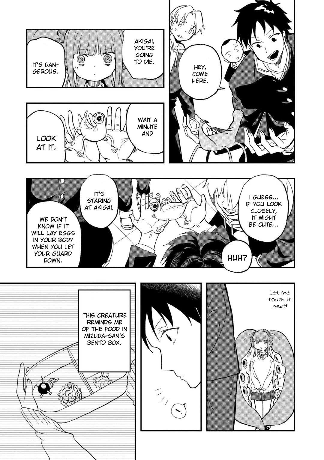 You Can’t Escape From Mizudako-chan! Chapter 9 page 21 - Chapter 9: Handwashing Sarafune Nasuo