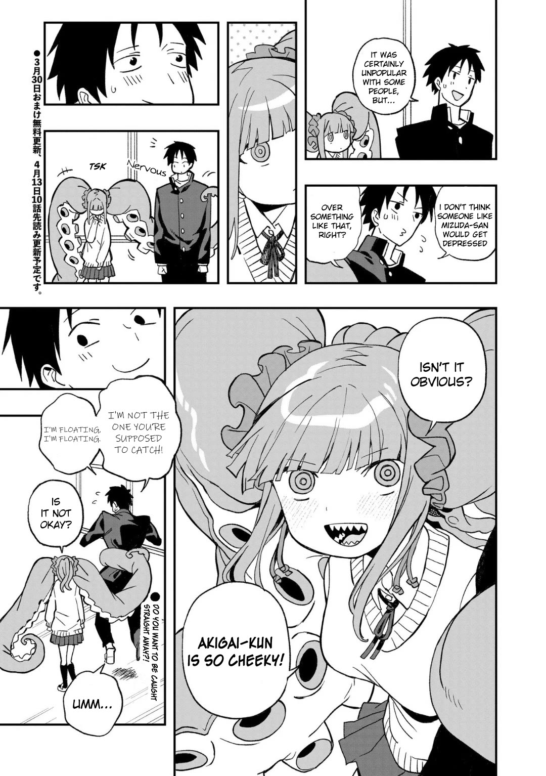 You Can’t Escape From Mizudako-chan! Chapter 9 page 25 - Chapter 9: Handwashing Sarafune Nasuo