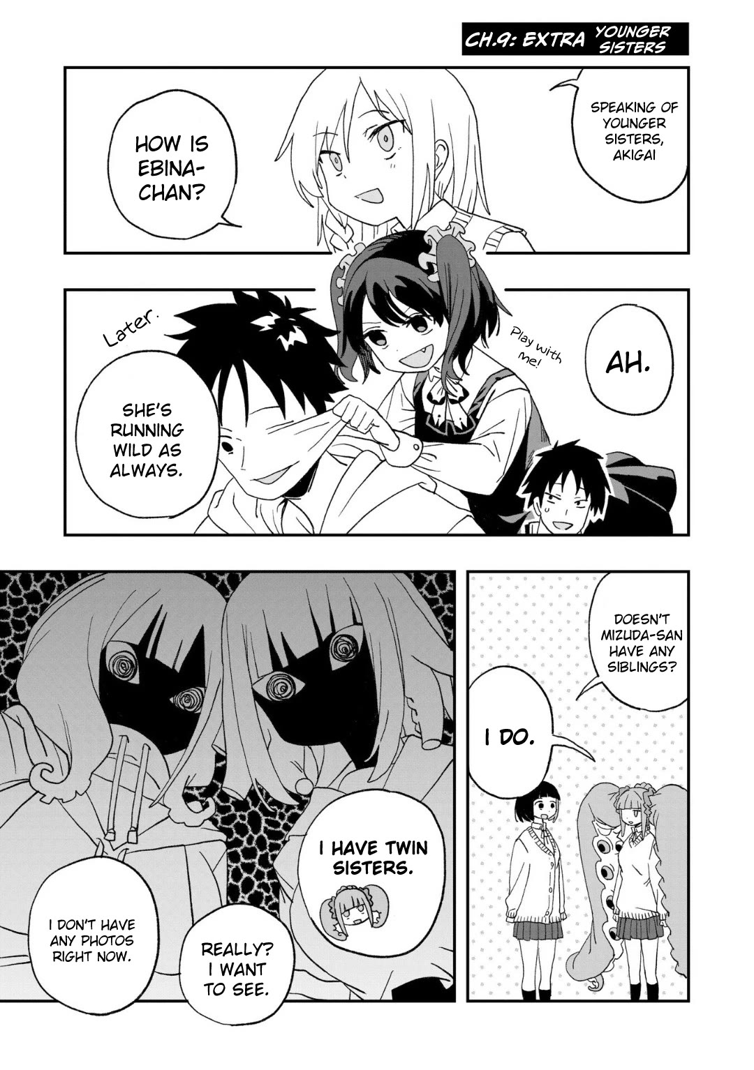 You Can’t Escape From Mizudako-chan! Chapter 9 page 26 - Chapter 9: Handwashing Sarafune Nasuo
