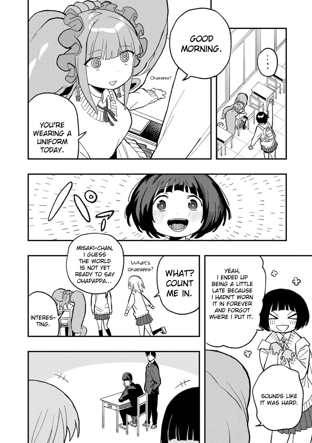 You Can’t Escape From Mizudako-chan! Chapter 9 page 4 - Chapter 9: Handwashing Sarafune Nasuo