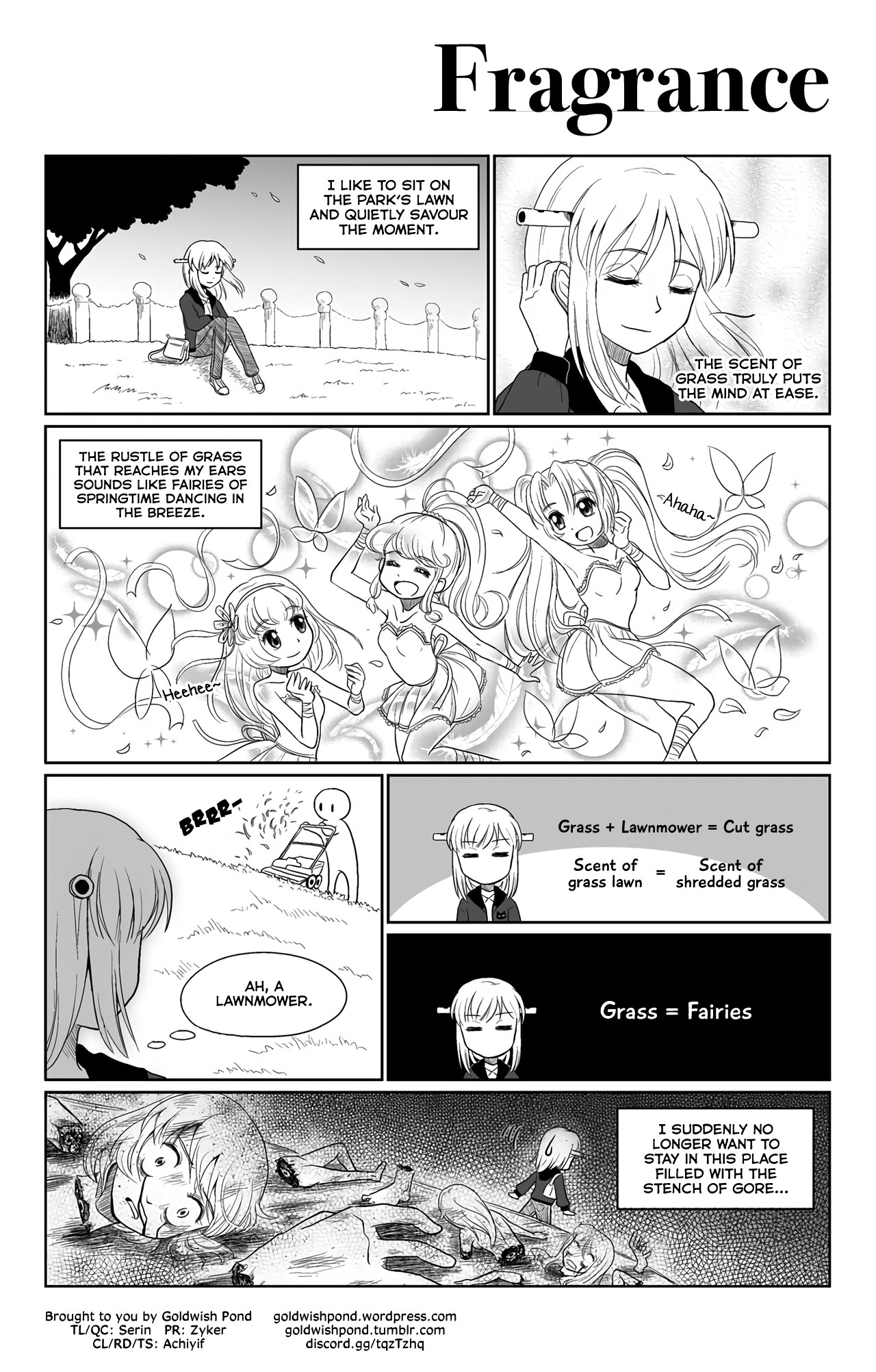 You Didn't See Anything Chapter 18 page 1 - Chapter 18: Fragrance