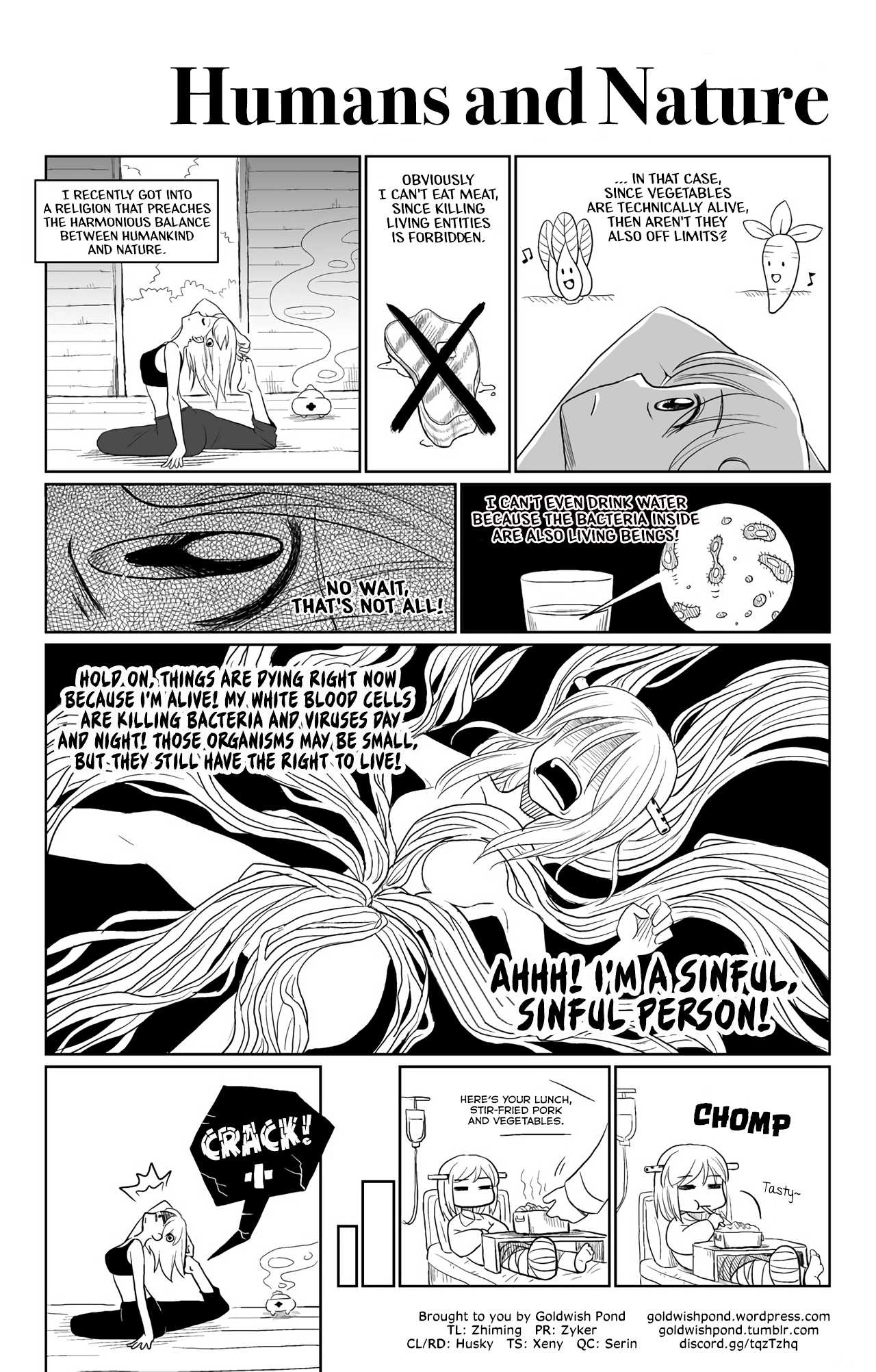 You Didn't See Anything Chapter 22 page 1 - Chapter 22: Humans and Nature